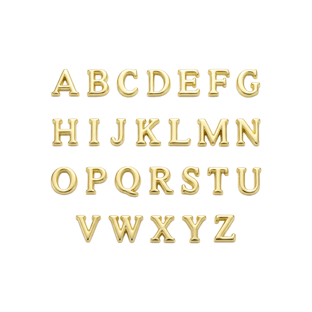 Letras Mini Doradas