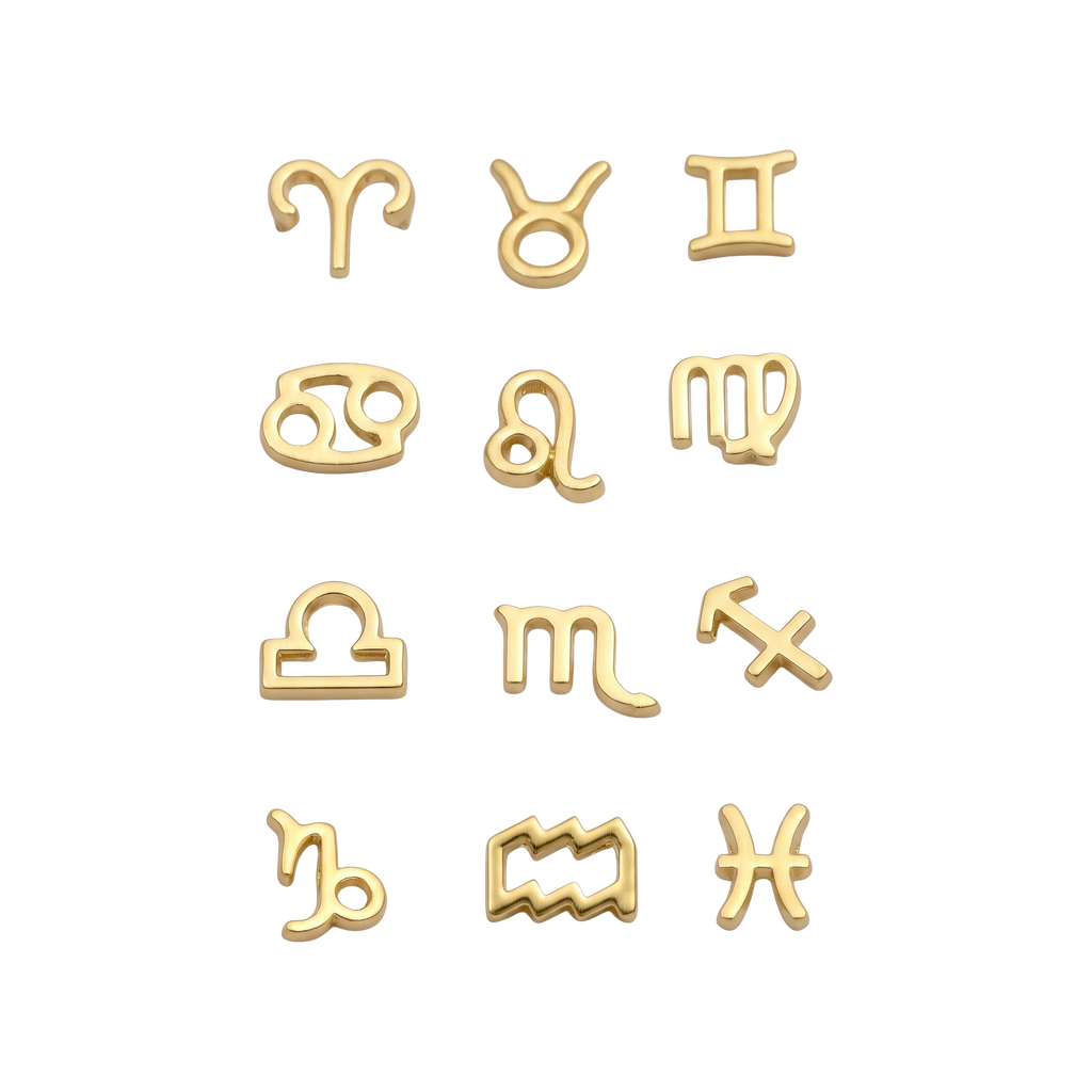 Signo Zodiacal Dorado