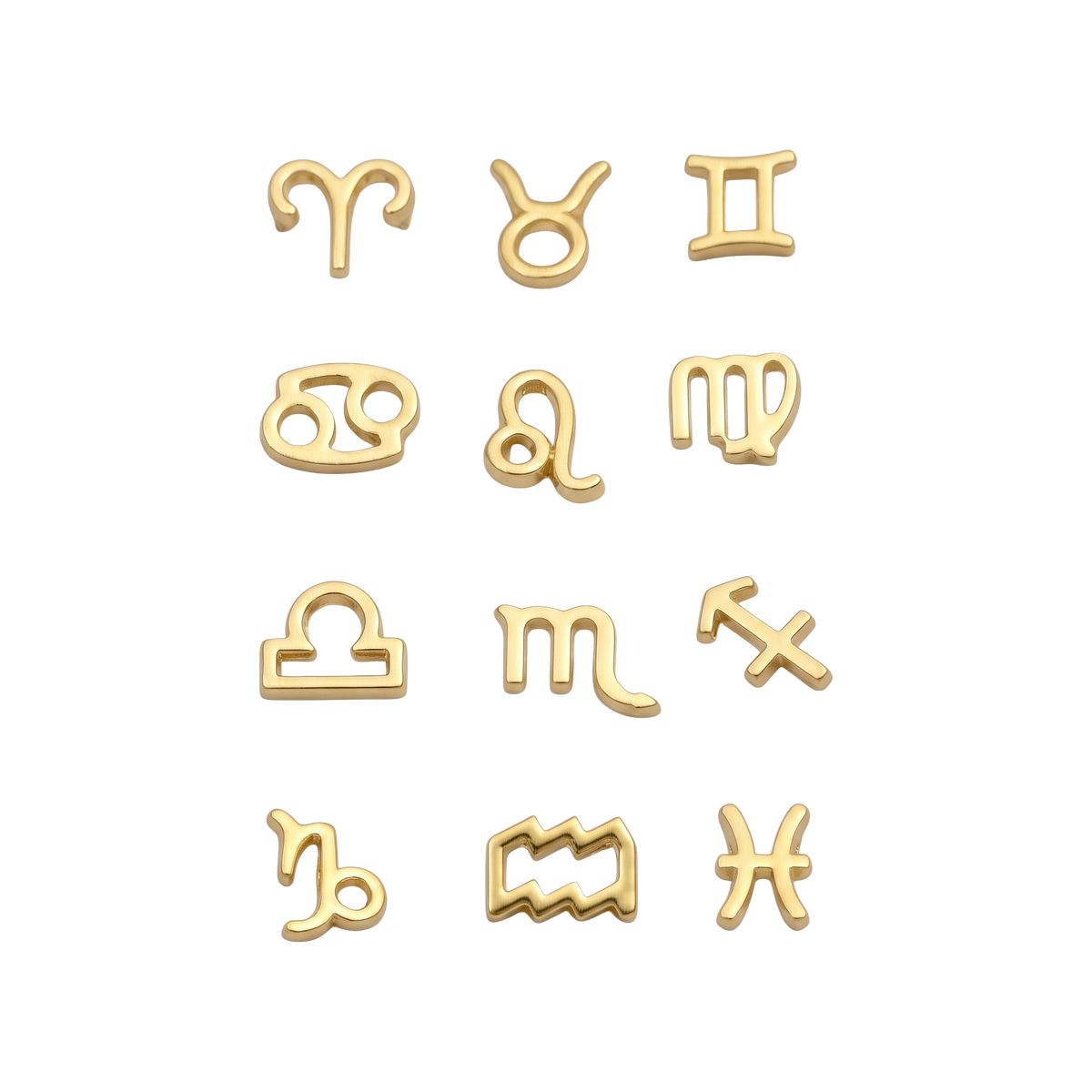 Signo Zodiacal Dorado