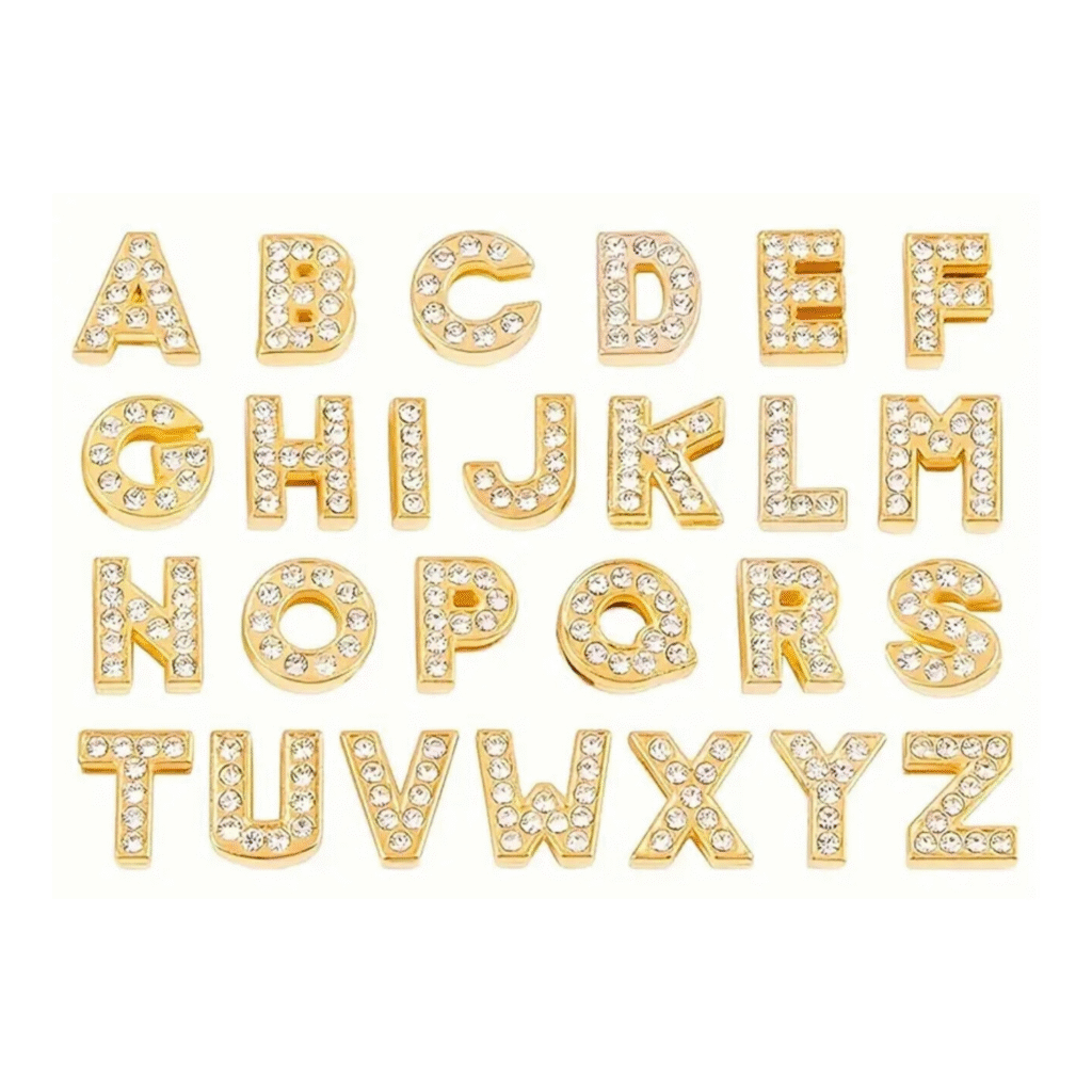 Letras Sparkly - Gold