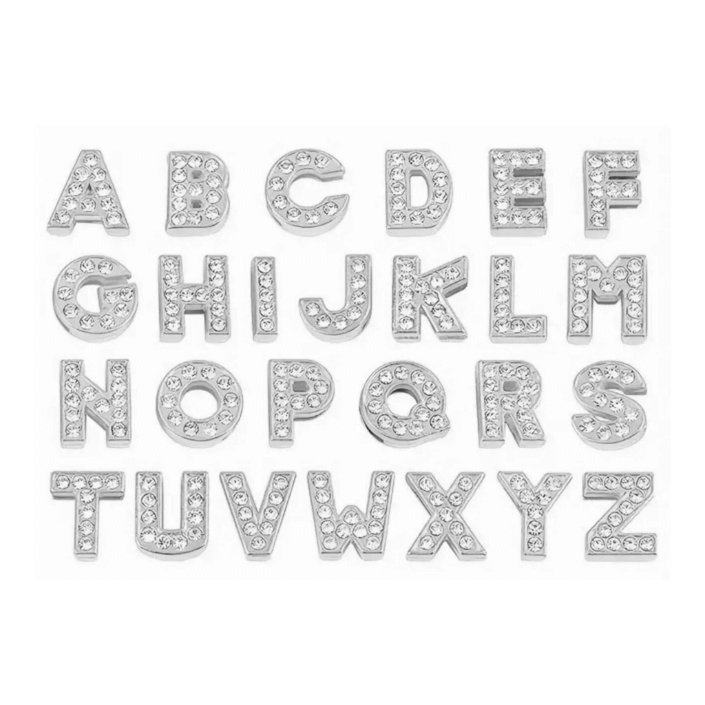 Letras Sparkly - Silver