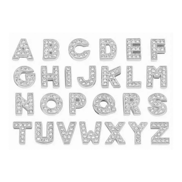Letras Sparkly - Silver