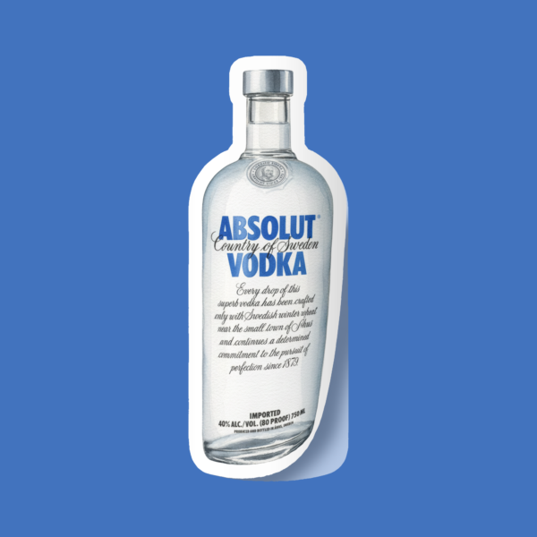 Sticker Absolut