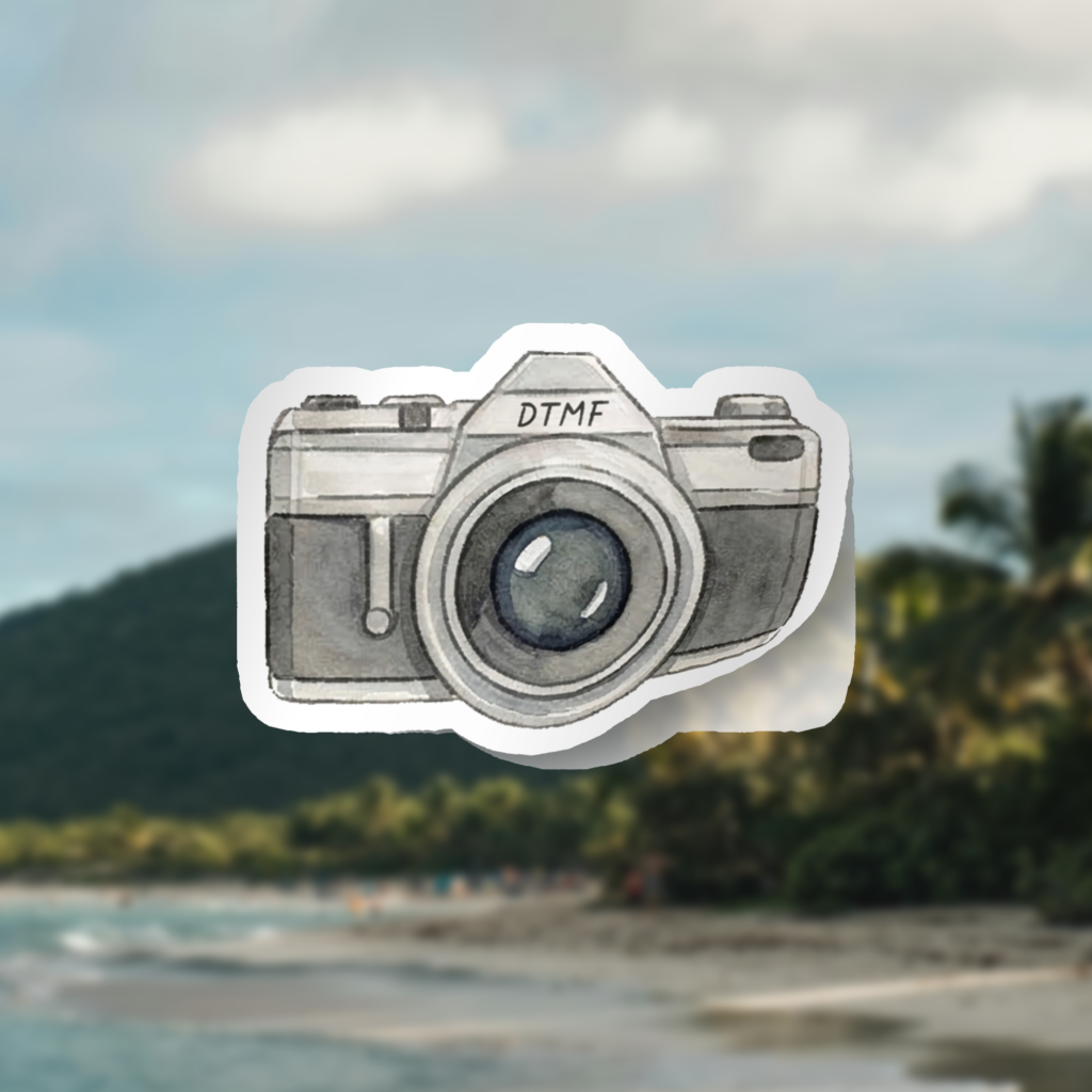 Sticker DTMF Cámara