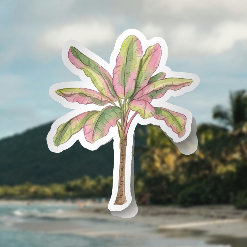 Sticker DTMF Árbol de Plátano