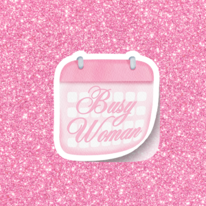 Sticker SC Busy Woman