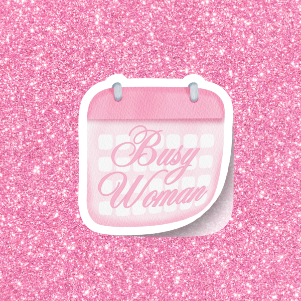 Sticker SC Busy Woman