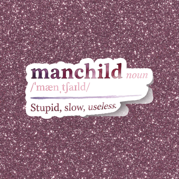 Sticker SC Manchild