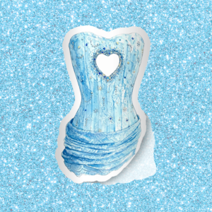 Sticker SC Vestido Azul