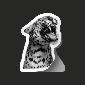 Sticker Leopardo