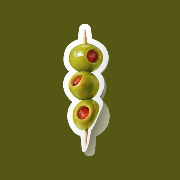 Sticker Aceitunas