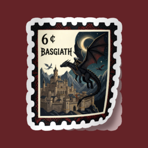 Sticker Basgiath Stamp