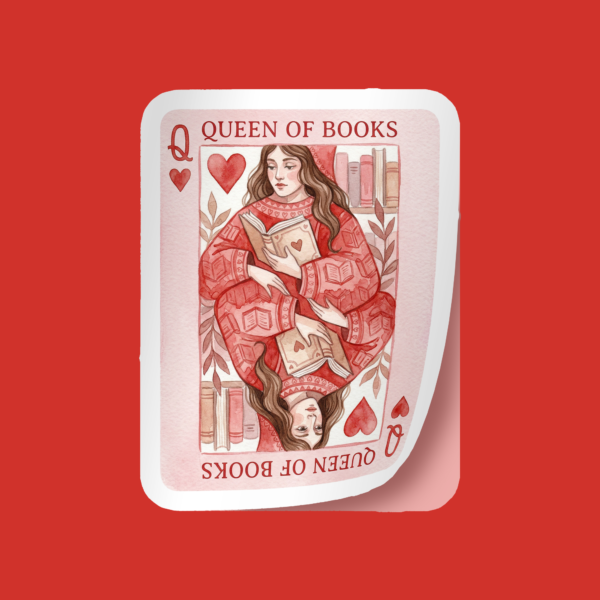 Sticker Queen of Books