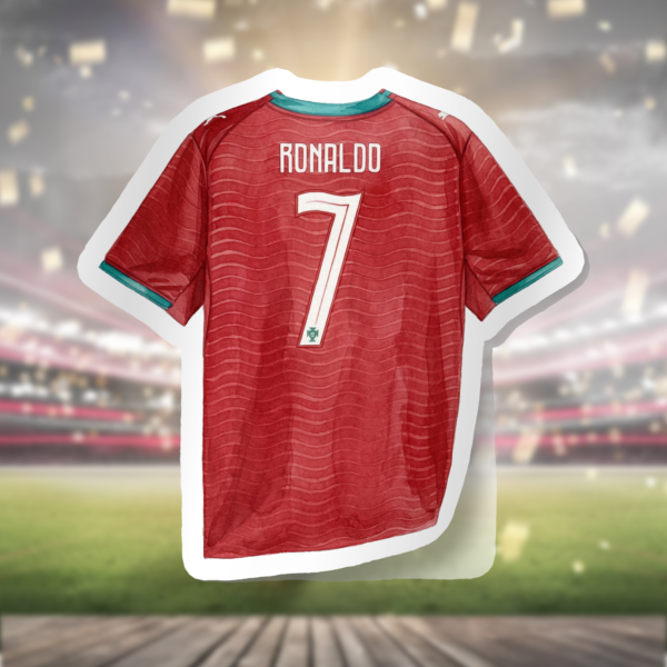 Sticker Camiseta Portugal (Ronaldo)