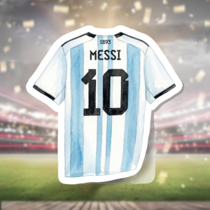 Sticker Camiseta Argentina (Messi)