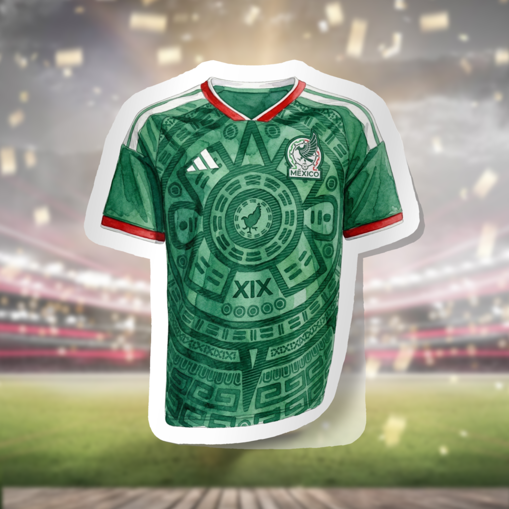 Sticker Camiseta Mexico