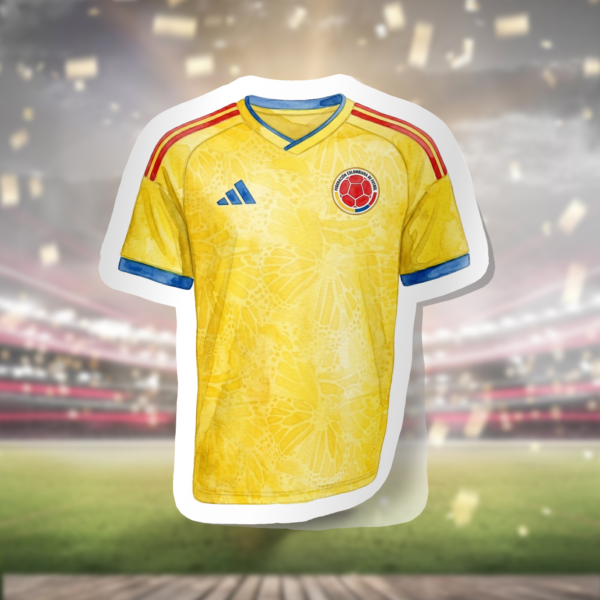 Sticker Camiseta Colombia