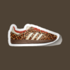 Sticker Adidas Leopardo