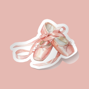 Sticker Baletas Ballet