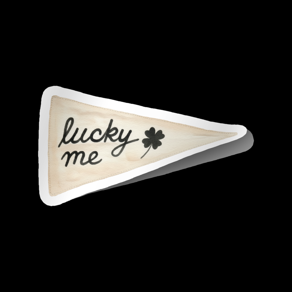 Sticker Lucky Me