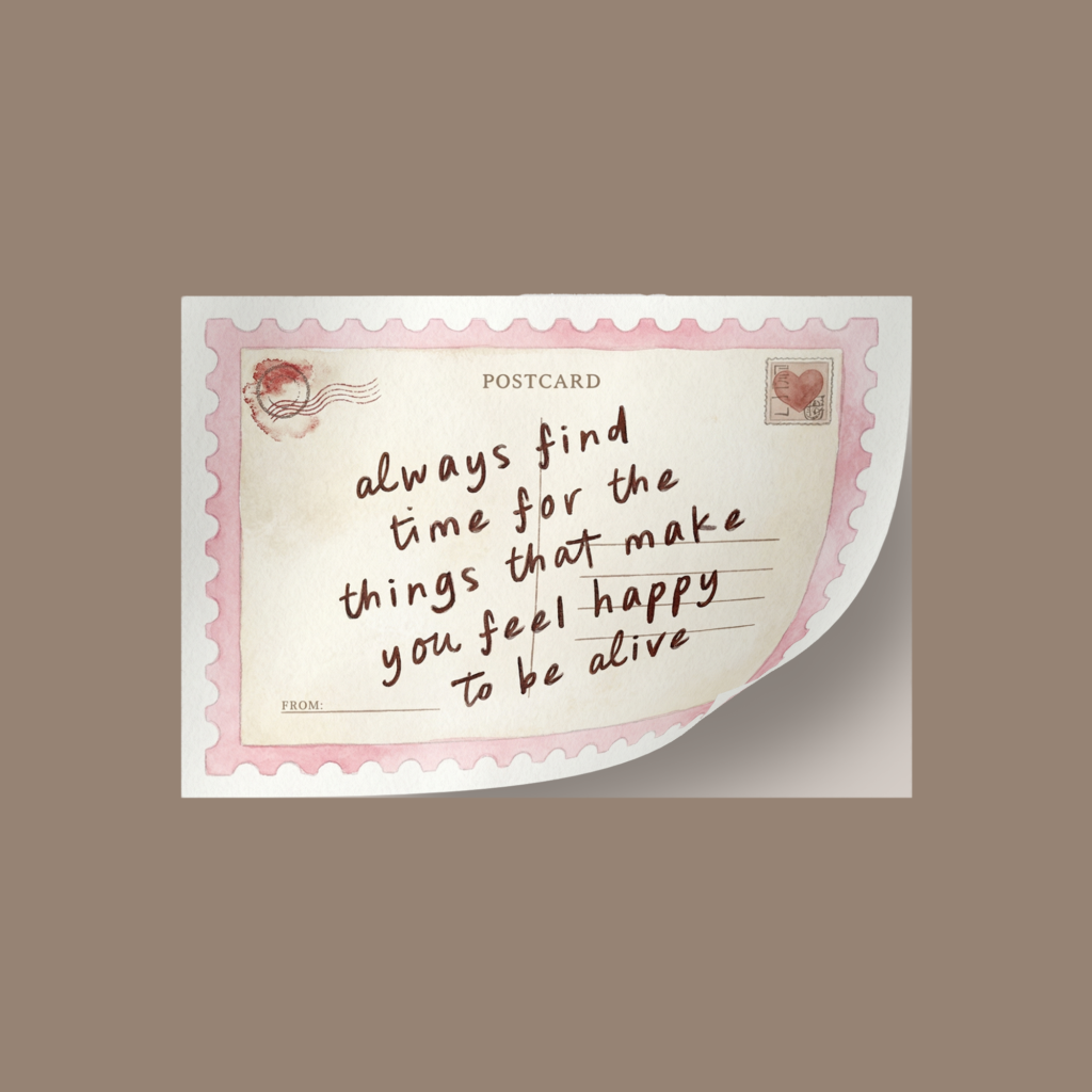 Sticker Postcard