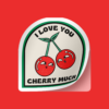 Sticker I Love You Cherry Much