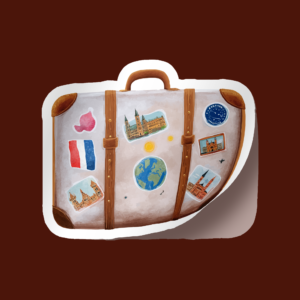 Sticker Maleta Viajera