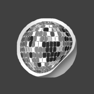 Sticker Disco Ball