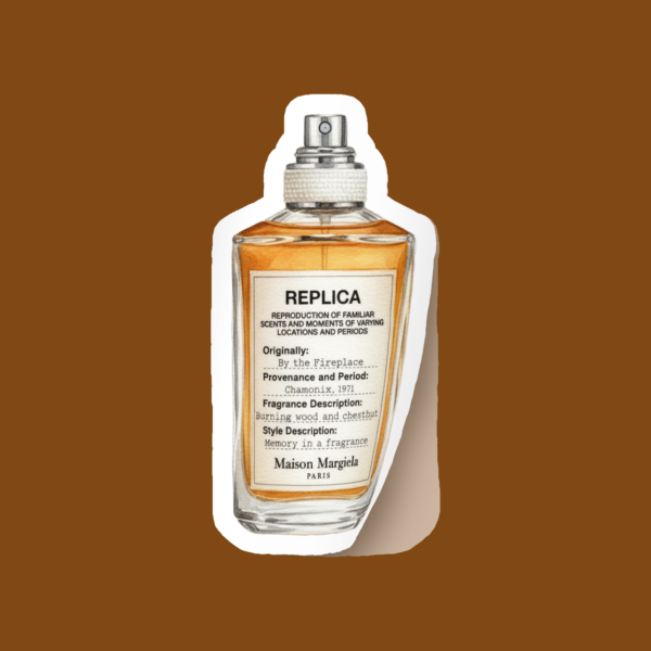 Sticker Perfume By The Fireplace