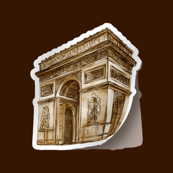 Sticker Arc de Triomphe